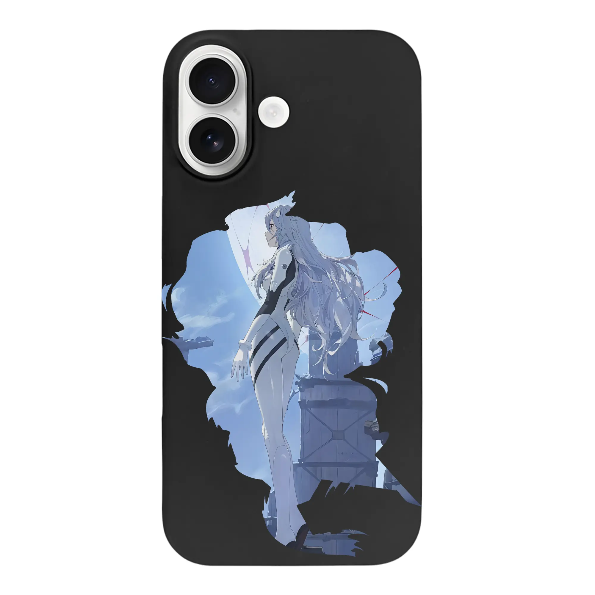 エヴァンゲリオン グッズ,綾波レイ - iPhone 17 シリーズ シリコンケース 薄型 耐衝撃 指紋防止 ソフトタッチカバー 精密フィット 傷防止 保護ケース iPhone 17/17 Air/17 Pro/17 Pro Max 対応